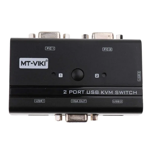 سوییچ KVM دو پورت USB ام تی وی کی مدل MUKS