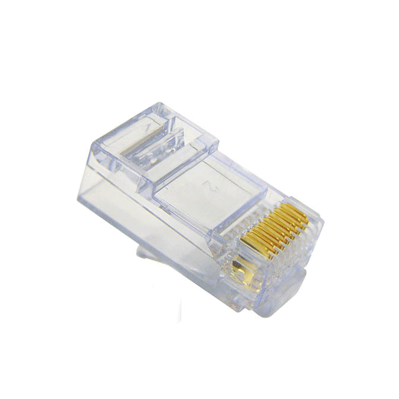 سوکت کابل شبکه RJ45 Cat.6 بافو پک 100 عددی