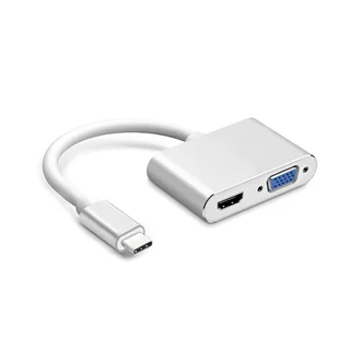 تبدیل Type-C به VGA/HDMI مدل 4K*2K