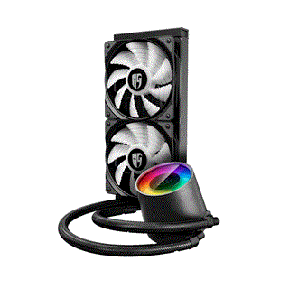 خنک کننده مایع پردازنده دیپ کول مدل CASTLE 240 RGB V2