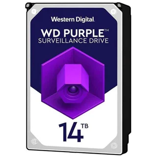 هارددیسک اینترنال وسترن دیجیتال مدل Purple ظرفیت 14 ترابایت
