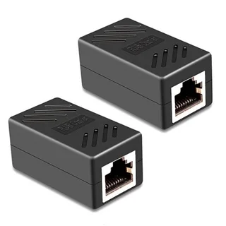 برل (بین راهی) فلزی کوپلر شبکه RJ45 دی نت