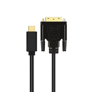 کابل تبدیل Type-C به DVI کی نت مدل K-CUCMDV18 طول 1.8 متر با رزولوشن 4K
