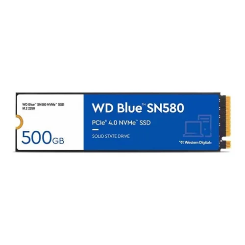 اس اس دی M.2 اینترنال وسترن دیجیتال مدل Blue SN580 NVMe ظرفیت 500 گیگابایت