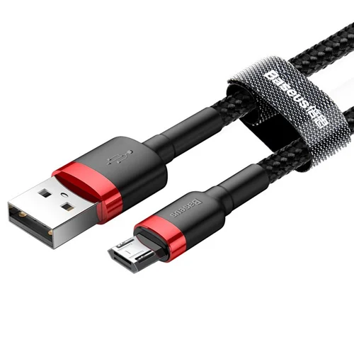 کابل تبدیل USB به microUSB بیسوس مدل CAMKLF-B91 طول 1 متر