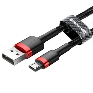 کابل Micro USB باسئوس مدل CAMKLF-C91 طول 2 متر