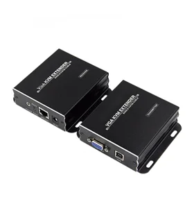 افزایش طول VGA و USB بر روی کابل شبکه تا 300 متر لایمستون مدل LS-VKE300