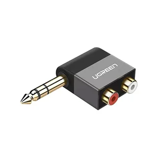 تبدیل 1 به 2 صدا 6.35 میلی متر نر به RCA ماده یوگرین مدل AV147-40846