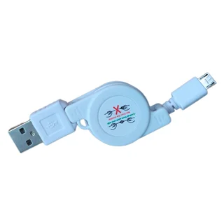 کابل Micro USB آسان جمع شو طول 0.8 متر