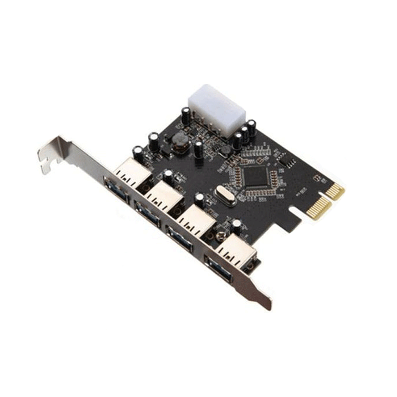 کارت پی سی آی اکسپرس چهار پورت USB 3.0 بافو مدل BF-H801