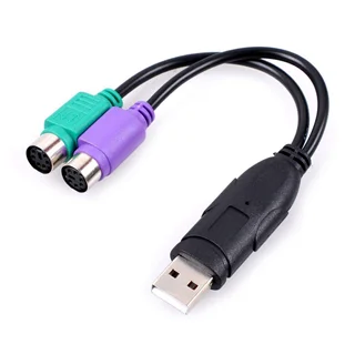 تبدیل ps2 به usb برد دار اورجینال (مخصوص کیبورد و ماوس PS2)