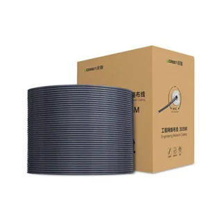 کابل شبکه UTP CAT5e یوگرین مدل NW108-11253 طول 100 متر