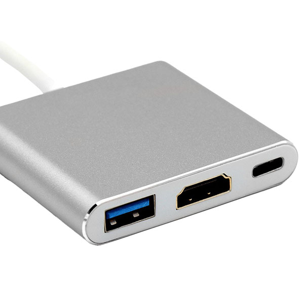 تبدیل Type-C به HDMI/USB 3.0 وی نت مدل V-COUC30HU
