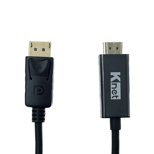 کابل DP به HDMI کی نت ورژن 1.2 مدل K-CODP2HD15 به طول 1.5 متر