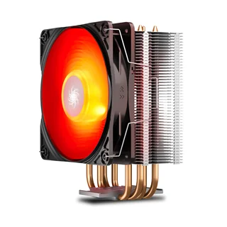 خنک کننده بادی پردازنده دیپ کول مدل GAMMAXX 400 V2 RED