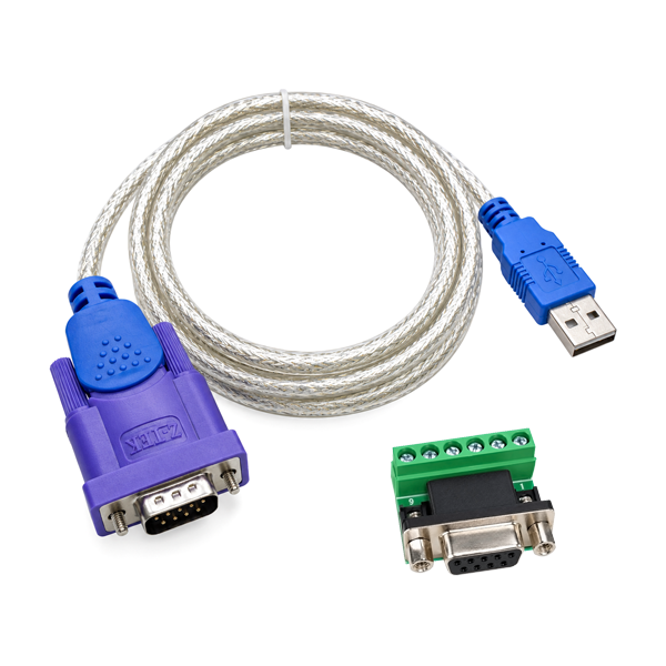 کابل تبدیل USB به RS485/RS422 زد تک مدل ZE750 طول 1.8 متر