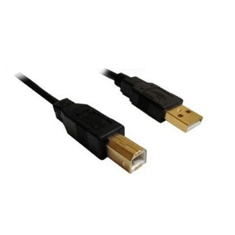 کابل پرینتر USB2.0 بافو مدل Gold Blister به طول 3 متر