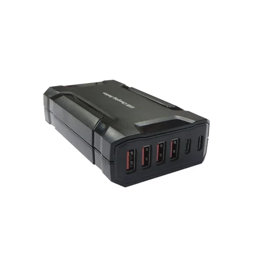 هاب شارژر USB و Type-C هوشمند 6 کانال فرانت مدل FN-UPC320