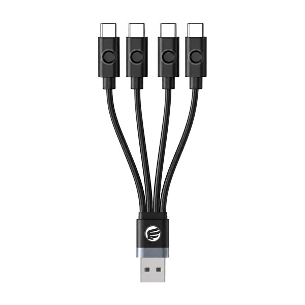 کابل تبدیل USB-A به 4 پورت Type-C اوریکو مدل A4C-EP طول 5 سانتی متر