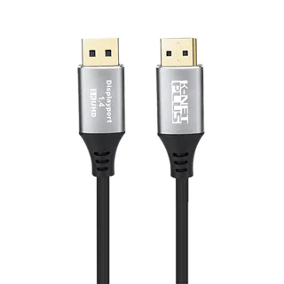 کابل ۱.۴ DisplayPort رزولوشن 8K دو سر نر کی نت پلاس KP-CDP1418 با طول ۱.۸ متر
