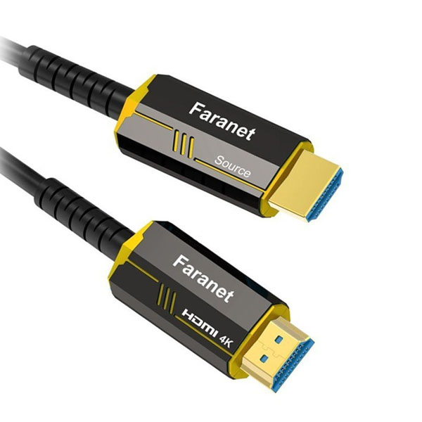 کابل HDMI ورژن 2.0 فیبر نوری فرانت مدل FN-HFC050 طول 5 متر با رزولوشن 4K