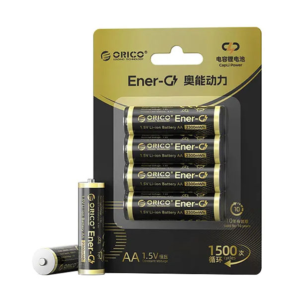 باتری قلمی قابل شارژ اوریکو مدل EG5-UN-4PK-BP بسته 4 عددی