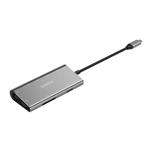 مبدل USB-C به HDMI/USB/LAN اوریکو مدل CLH-W2