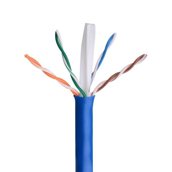کابل شبکه CAT6A UTP PVC CU کی نت پلاس مدل KP-NL6U00305 طول 305 متر