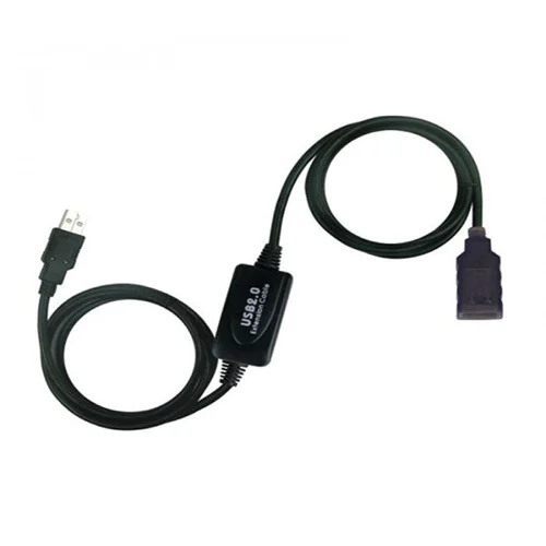 کابل افزایش طول مدار دار (اکتیو) USB 2.0 فرانت مدل FN-U2CF200 طول 20 متر