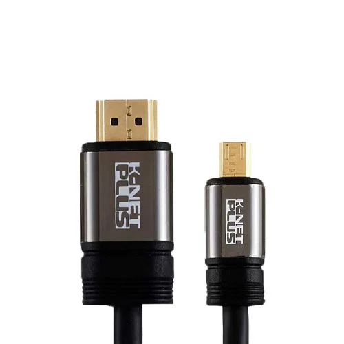 کابل Micro HDMI به HDMI کی نت پلاس مدل KP-CHM2018 طول 1.8 متر