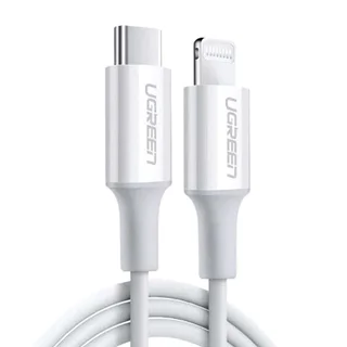 کابل Type C به Lightning یوگرین مدل US171-10493 طول 1 متر با قابلیت شارژ سریع