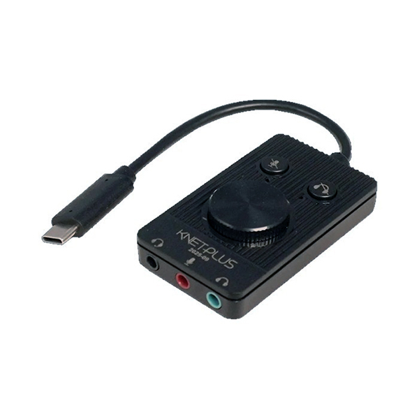 کارت صدا اکسترنال USB 2.0 کی نت پلاس مدل KP-S71