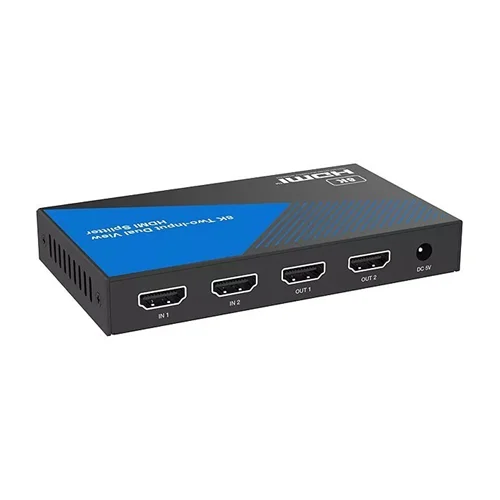 اسپلیتر سوئیچر 2 پورت HDMI فرانت FN-S821