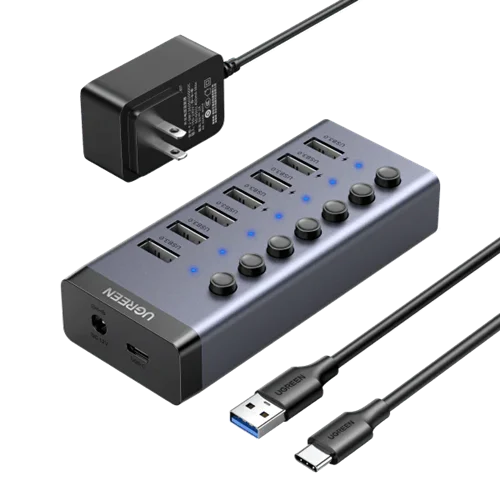 هاب 3.0 USB هفت پورت یوگرین مدل CM481