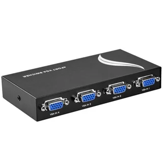سوئیچ 4 پورت VGA وی نت مدل V-SWVGAM04