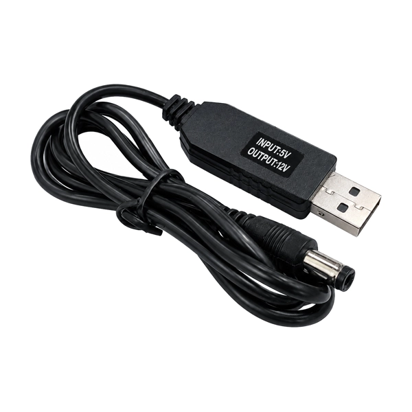 کابل تبدیل USB به DC خروجی 12 ولت