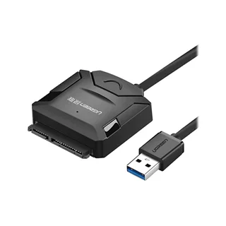 تبدیل USB 3.0 به SATA 3.0 همراه آداپتور یوگرین مدل 20611-CR108