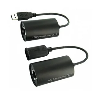 تبدیل افزایش طول USB 2.0 تحت شبکه 40 متری بافو مدل BF-4902