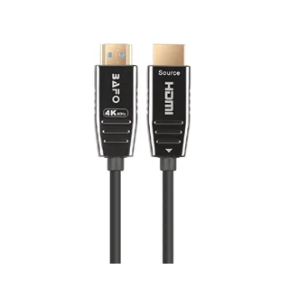 کابل HDMI ورژن 2.0 اپتیکال بافو طول 100 متر با رزولوشن 4K