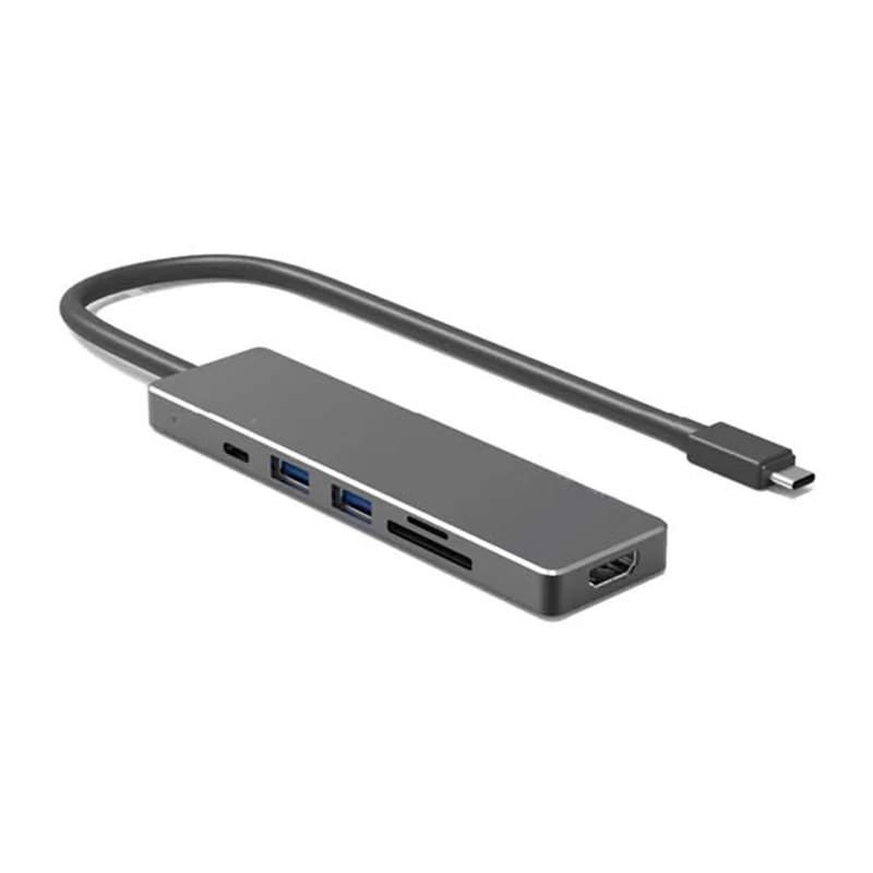 هاب شش پورت USB-C ویولینک مدل WL-UHP3407