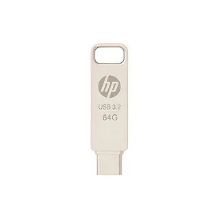 فلش مموری اچ پی Type-C و USB 3.2 مدل x206c ظرفیت 64 گیگابایت