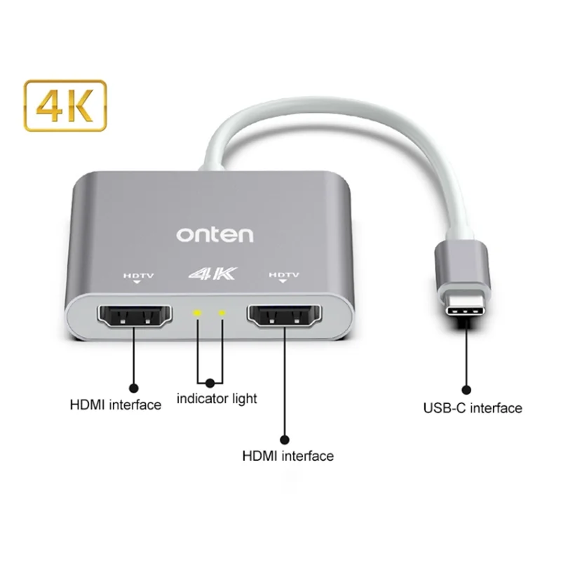 تبدیل USB-C به HDMI 4K اونتن مدل 9175B