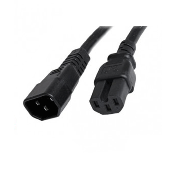 کابل برق بک تو بک (3x1.5 mm) بافو مدل C14-C15 به طول 1 متر