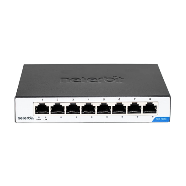 سوئیچ شبکه 8 پورت نتربیت مدل NES-1008C