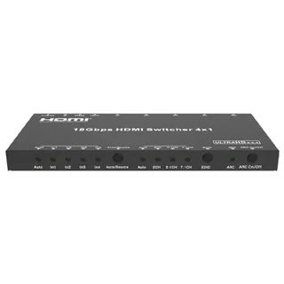 سوئیچ 4 پورت HDMI فرانت مدل FN-S241A با خروجی صدا و رابط RS232