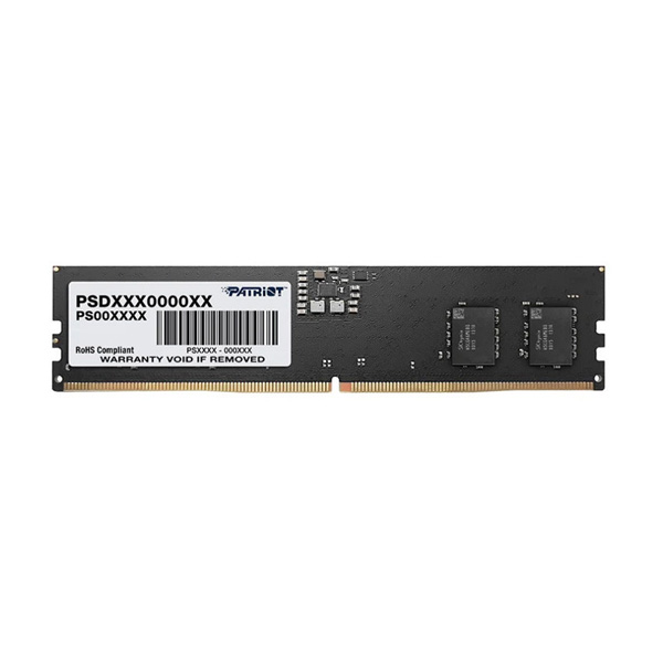 رم دسکتاپ DDR5 تک کاناله 5200 مگاهرتز CL42 پاتریوت مدل Signature Line ظرفیت 8 گیگابایت