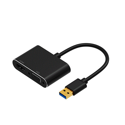 تبدیل USB3.0 به HDMI و VGA اونتن مدل Onten OT-5201B