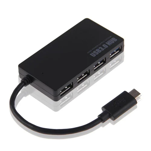 هاب 4 پورت USB 3.1 Type-C به USB 3.0 بافو مدل BF-4331