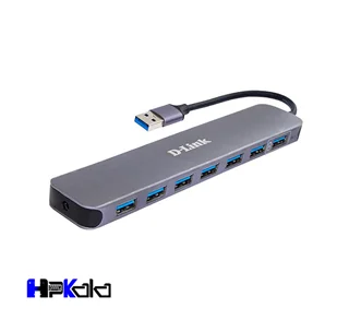 هاب 7 پورت USB 3.0 دی لینک مدل DUB-1370