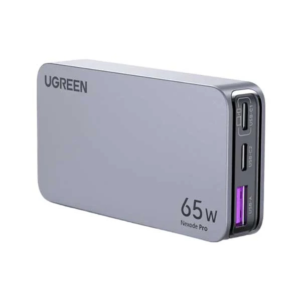 شارژر دیواری 65 وات یوگرین مدل X753-25356 با 1 خروجی USB-A و 2 خروجی USB-C